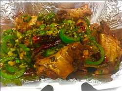 Spicy Garlic Wings (8)